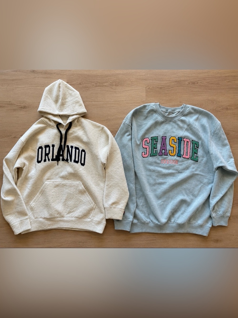 New Hoodie Set - Orlando & Seaside
